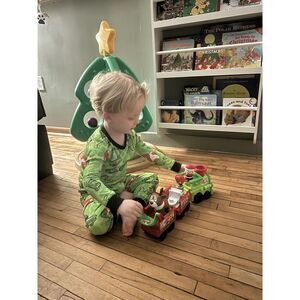 Fisher-Price Little People Toddler Toy Musical Christmas Train With Santa